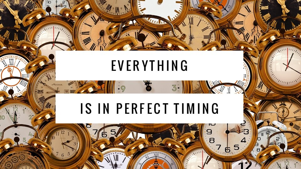 Everything Is In Perfect Timing