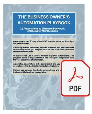 The Business Owner's Automation Playbook